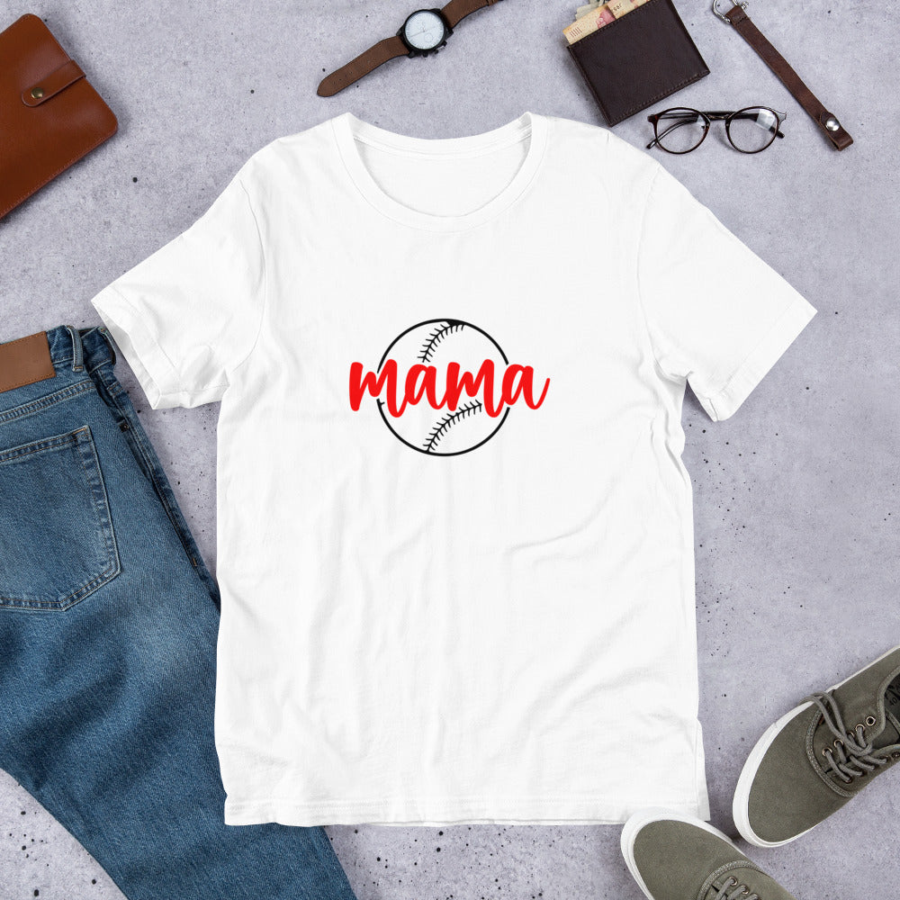 Baseball Mama Unisex t-shirt