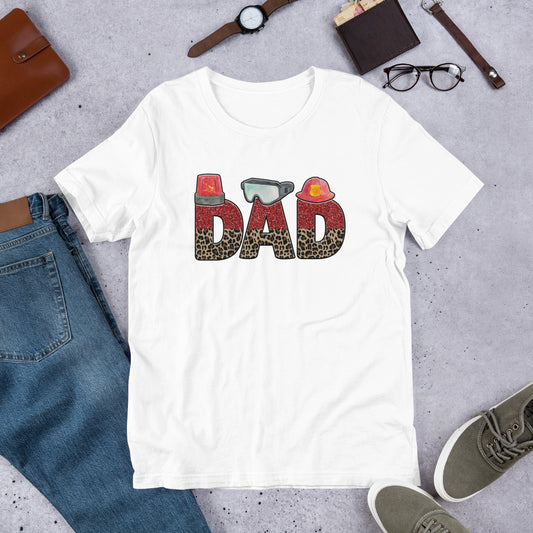 Firefighter Dad Unisex t-shirt