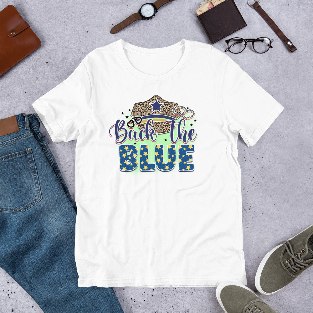 Back The Blue Police Unisex t-shirt