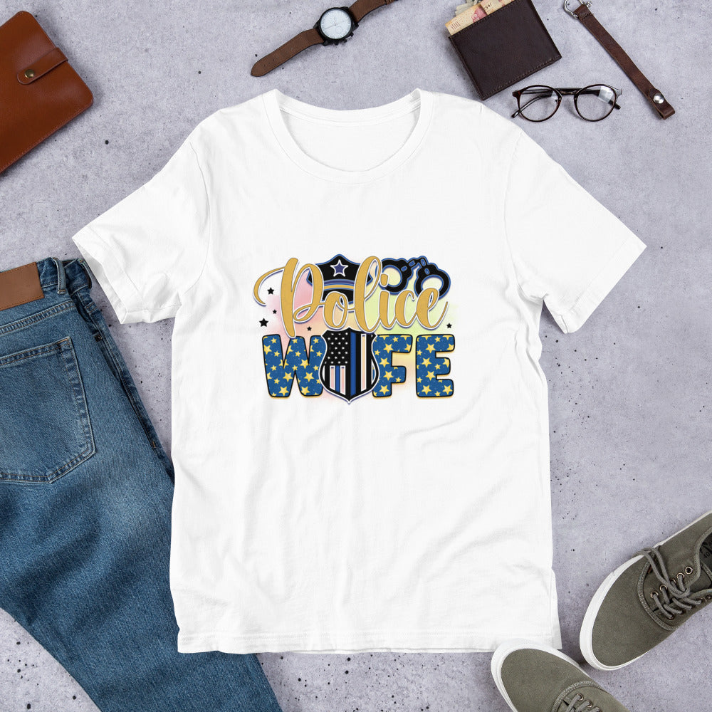 Police Wife Unisex t-shirt