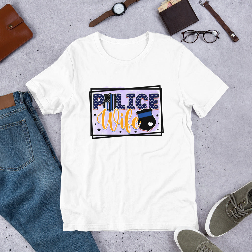 Police Wife Unisex t-shirt