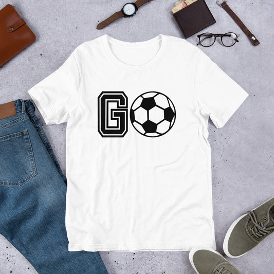 Go Soccer Ball Unisex t-shirt