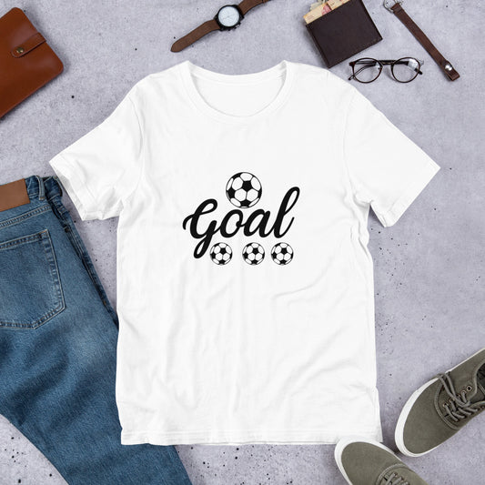 Soccer Goal Unisex t-shirt