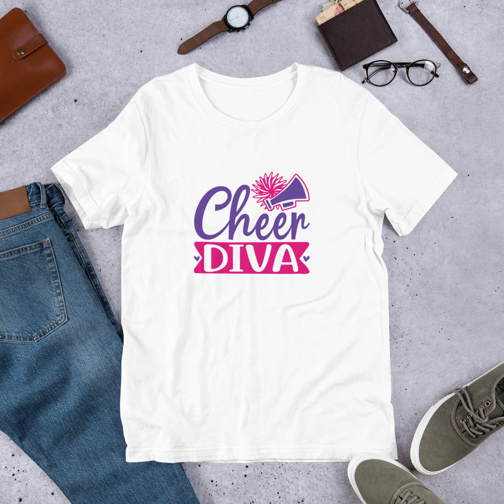 Cheer Diva Cheerleader Unisex t-shirt