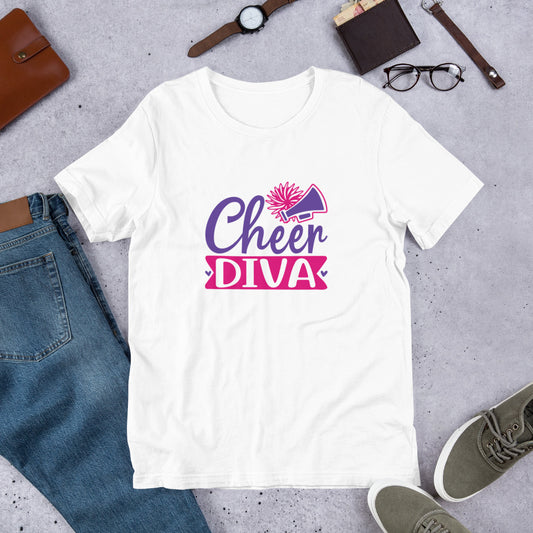 Cheer Diva Cheerleader Unisex t-shirt