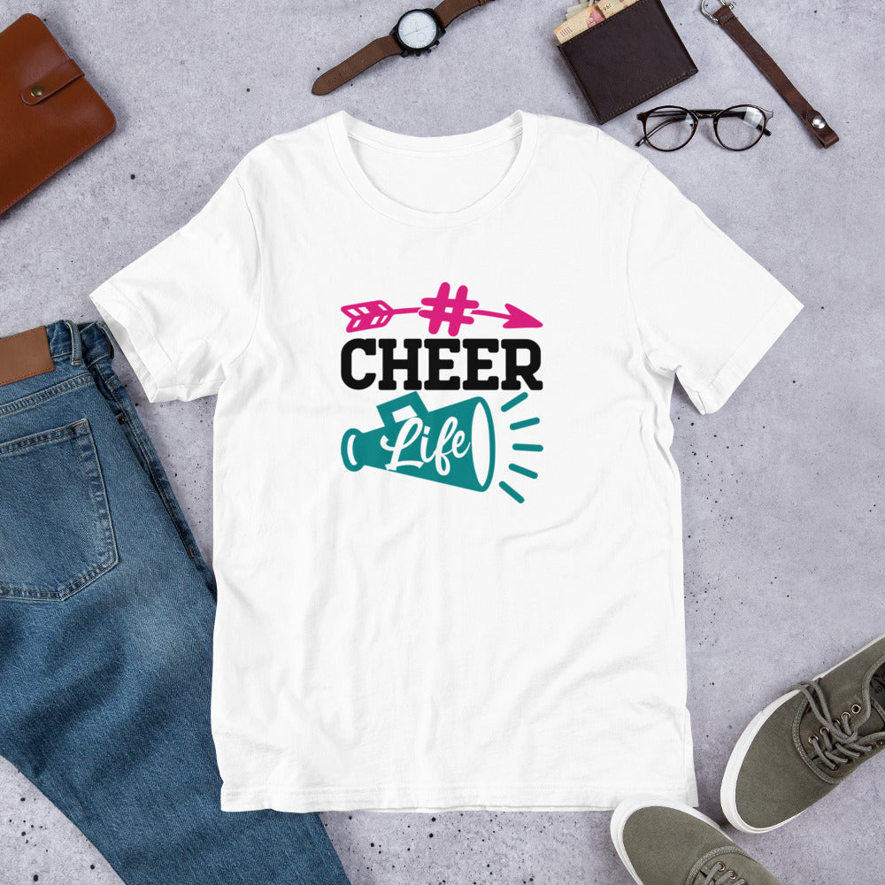 Cheer Life Cheerleader Unisex t-shirt