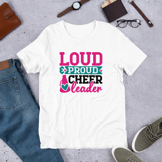 Loud & Proud Cheerleader Unisex t-shirt