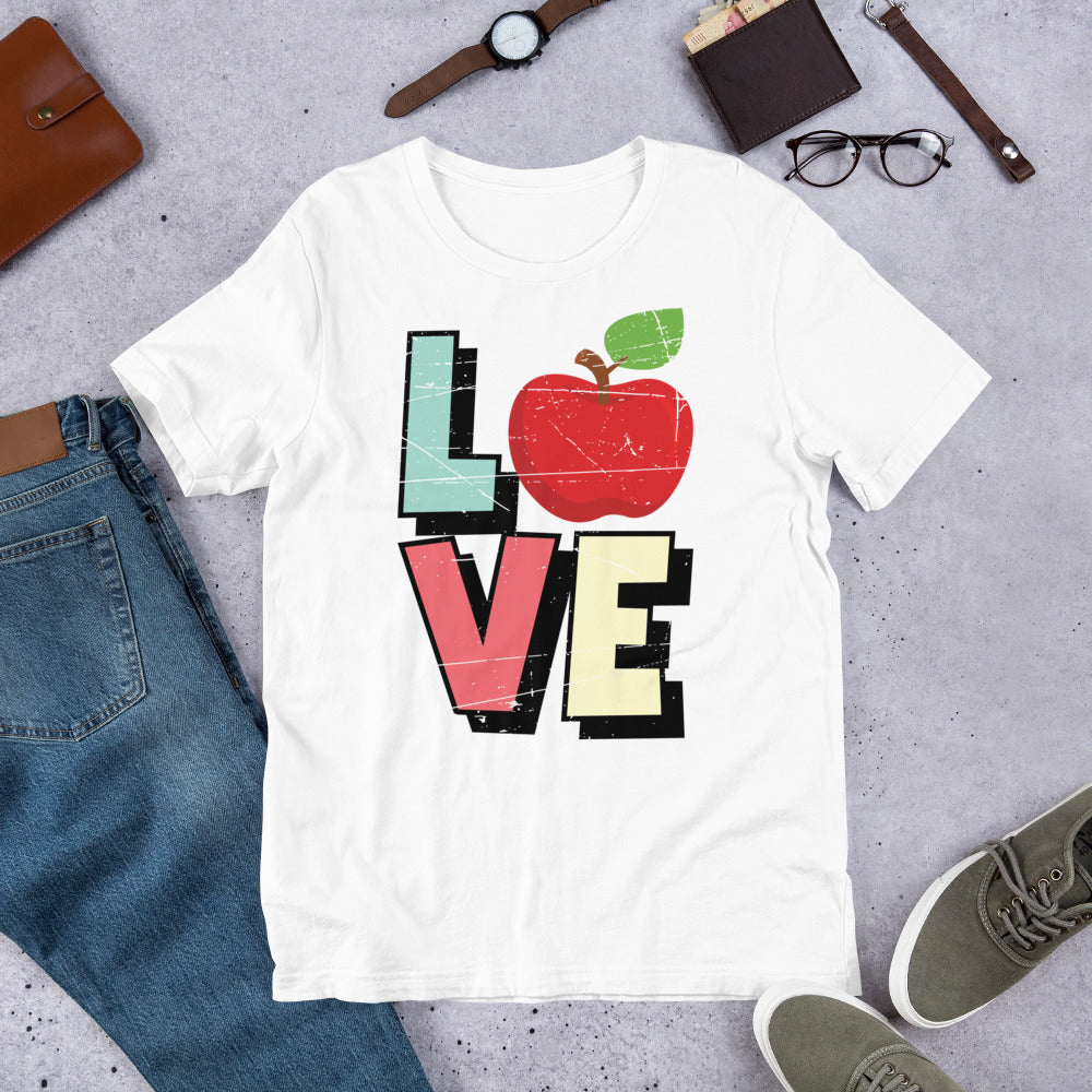 School Love Block - Apple Unisex t-shirt