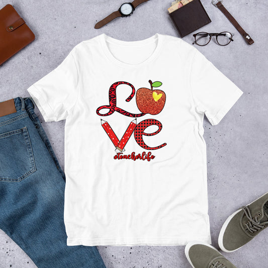 School love Block - #TeacherLife Unisex t-shirt