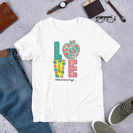 School Love Block - #TeacherLife Unisex t-shirt