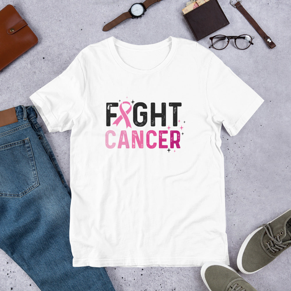 Fight Cancer - Breast Cancer Awareness Unisex t-shirt