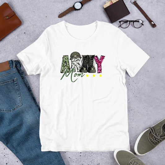 US Army Mom - Military Veteran Unisex t-shirt