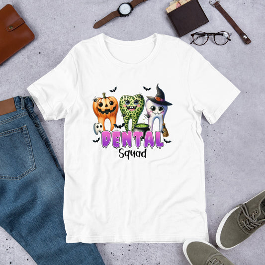 Dental Squad Halloween Dental Unisex t-shirt