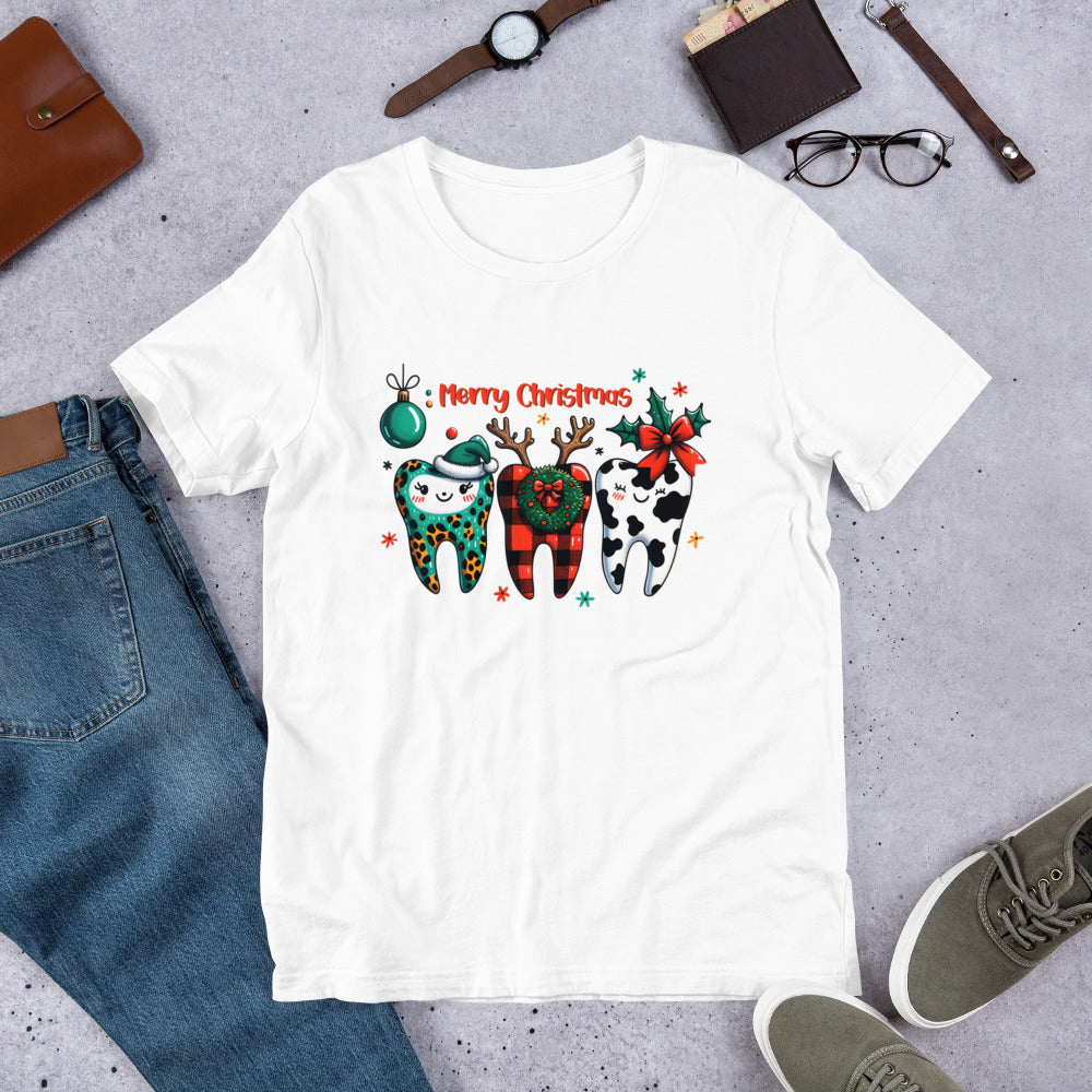 Merry Christmas Dental Unisex t-shirt