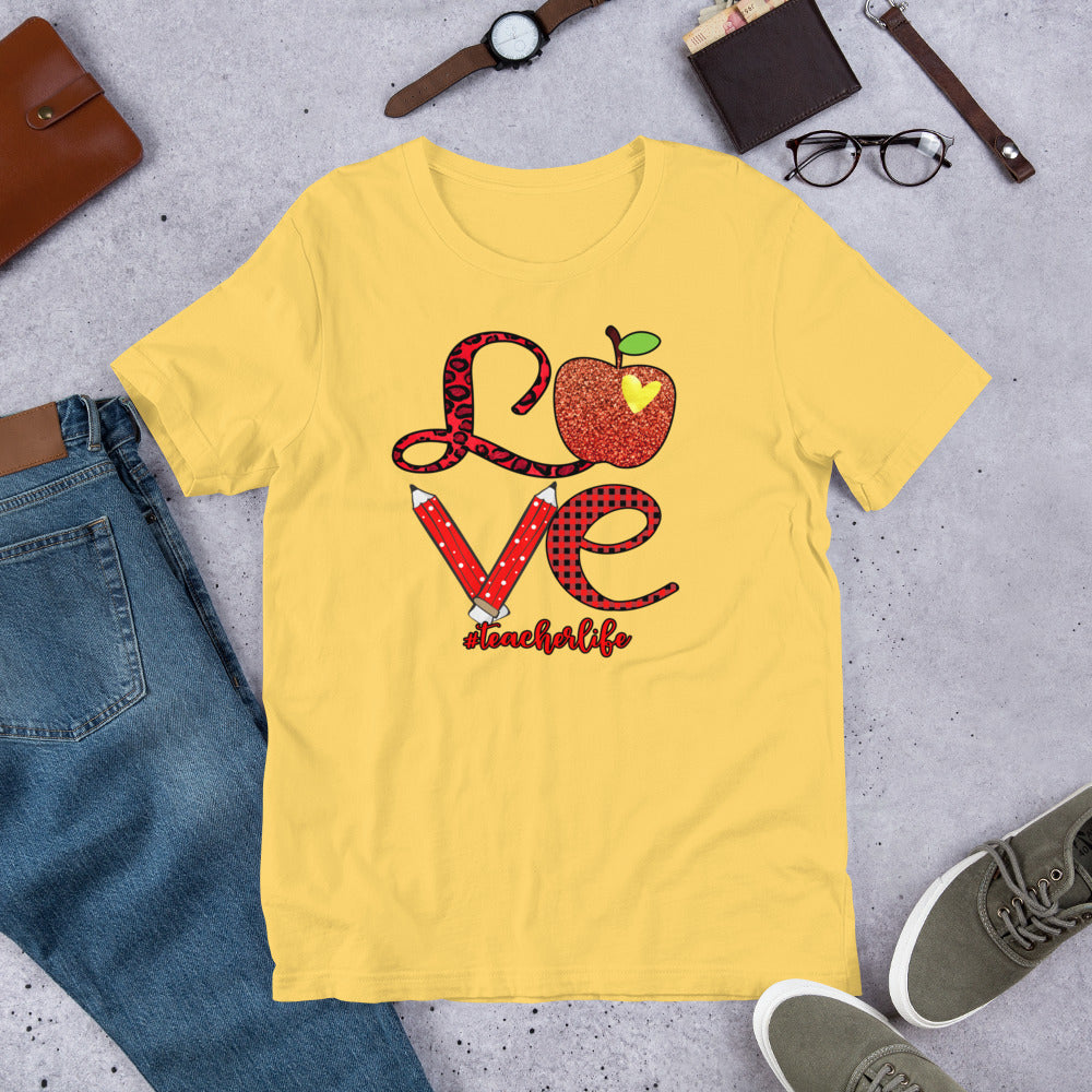 School love Block - #TeacherLife Unisex t-shirt