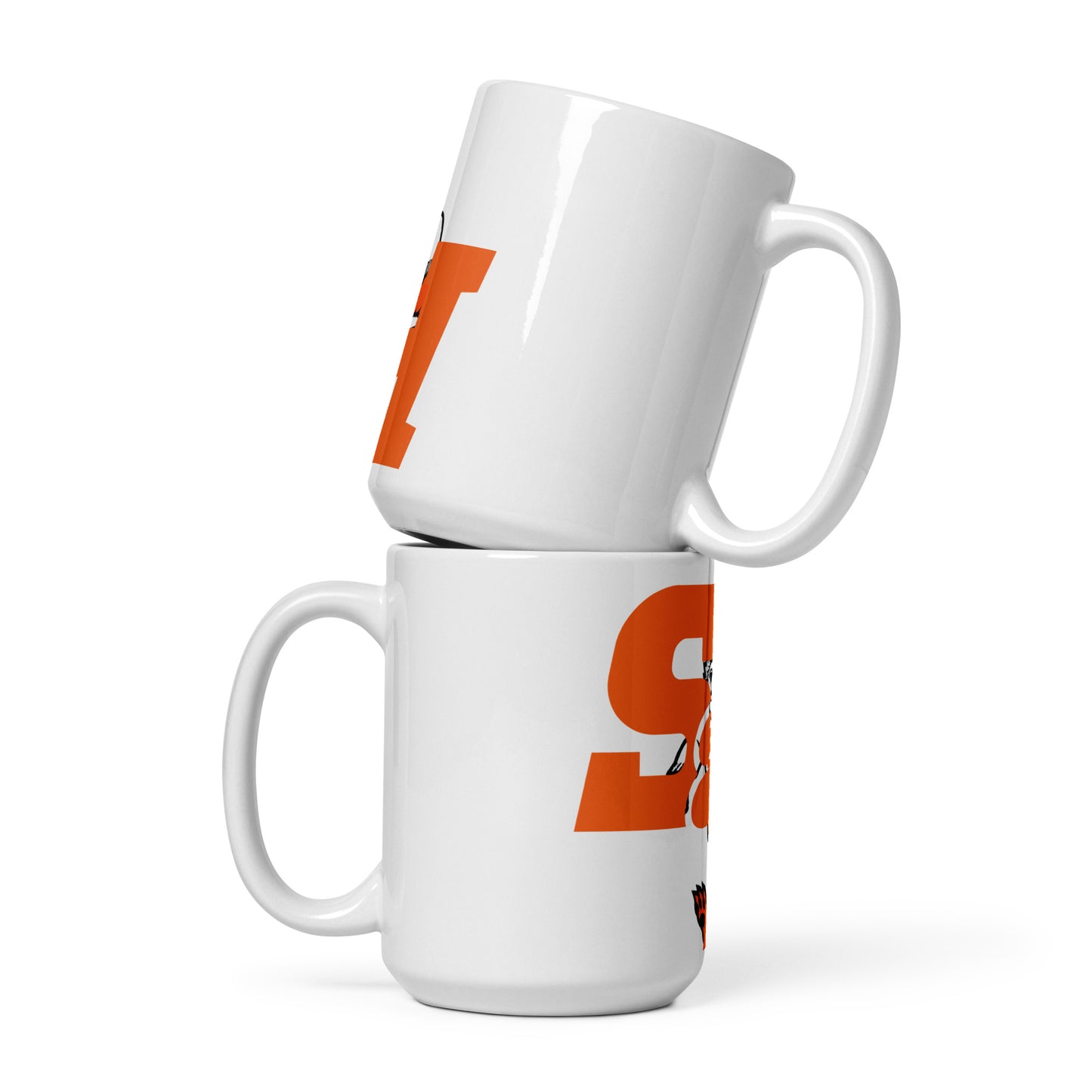 Sam Houston Bearkats White glossy mug