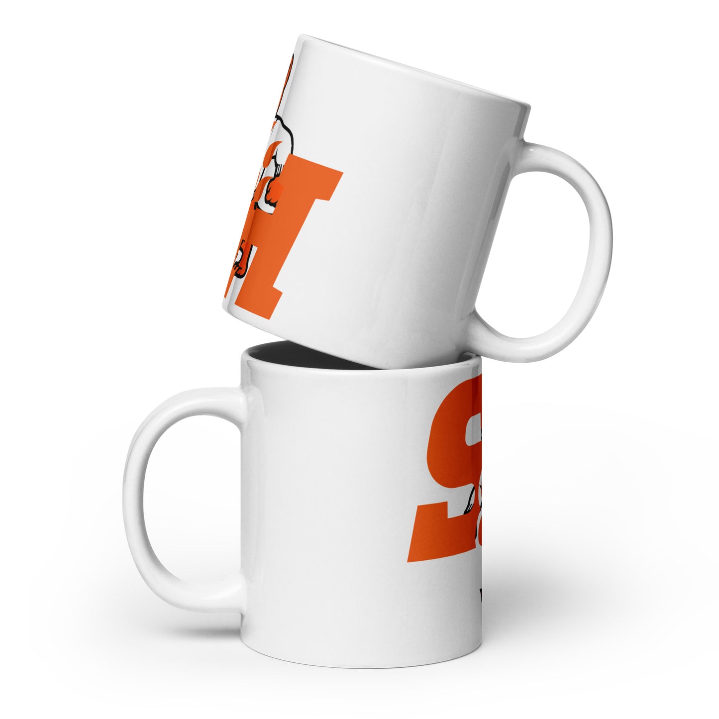 Sam Houston Bearkats White glossy mug