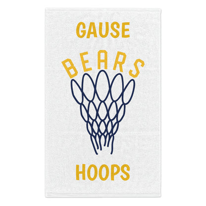 Gause Bears Hoops Rally Towel, 11x18