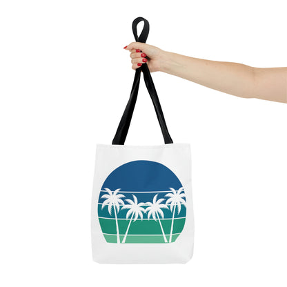 My Heart Belongs to the Sea Summer Sunset Tote Bag (AOP)