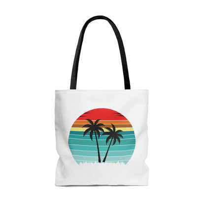 Catch Waves, Not Feelings Summer Beach Tote Bag (AOP)