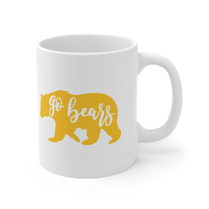 Gause Bears Go Bears Ceramic Mug 11oz