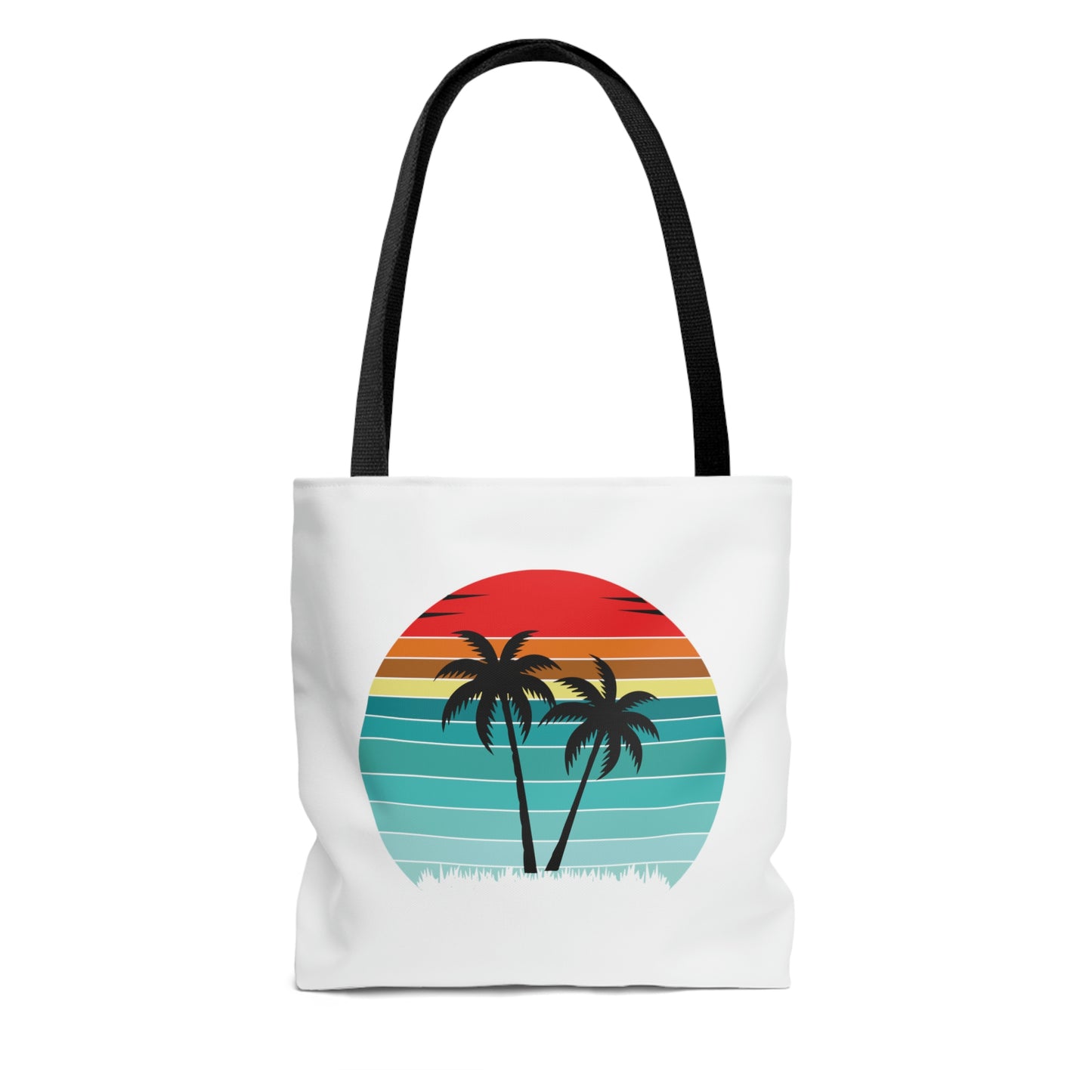 Catch Waves, Not Feelings Summer Beach Tote Bag (AOP)