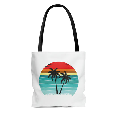 Catch Waves, Not Feelings Summer Beach Tote Bag (AOP)