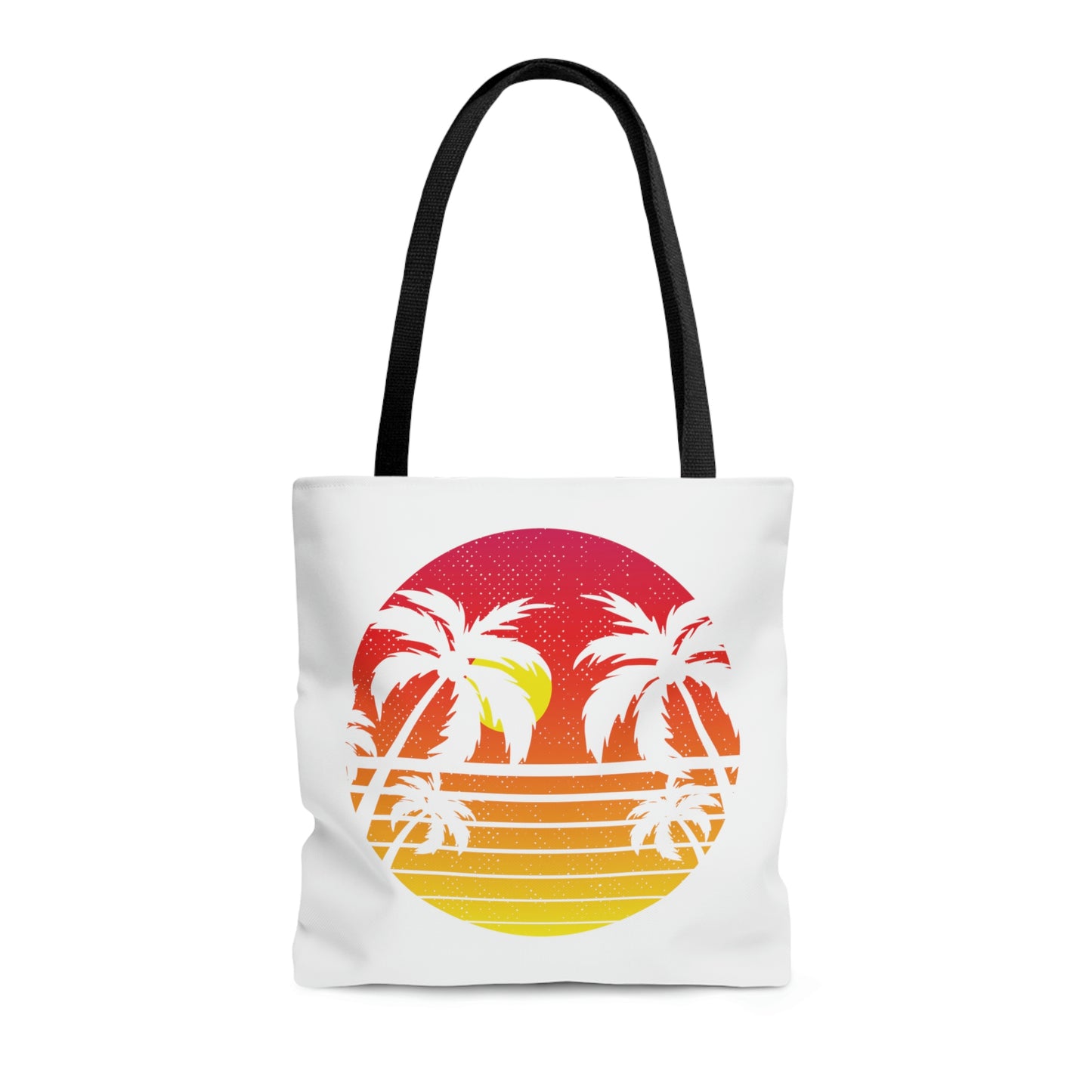 Eat Sleep Beach Repeat Summer Sunset Tote Bag (AOP)