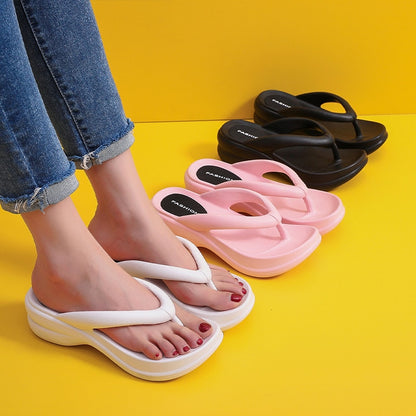 Summer Slippers/Sandals - Soft Side Wedges