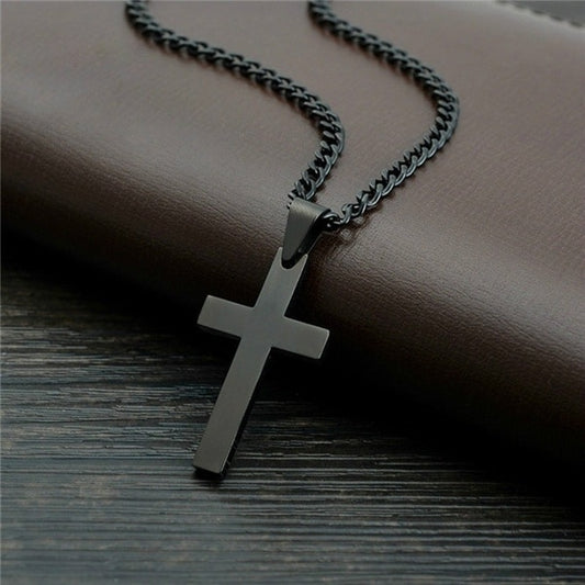 Stainless Steel Cross Necklace