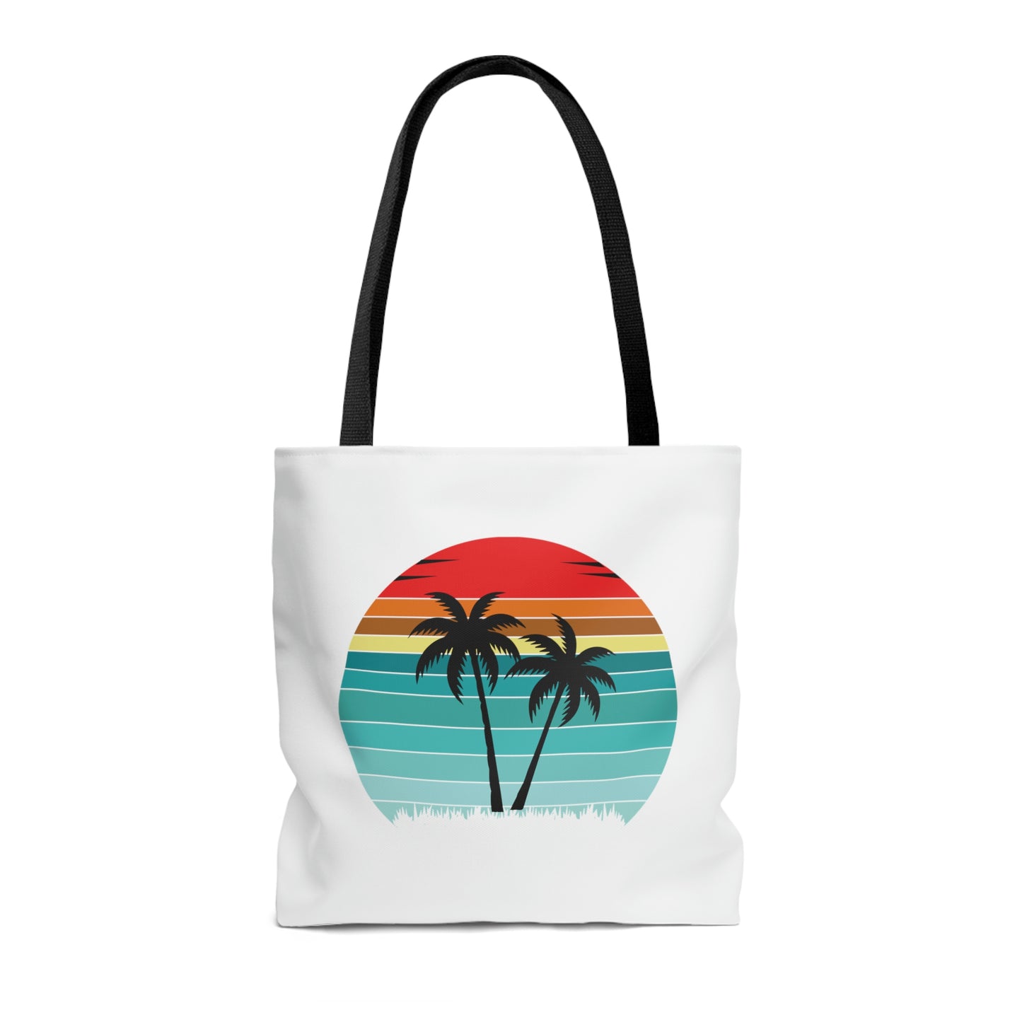 Catch Waves, Not Feelings Summer Beach Tote Bag (AOP)