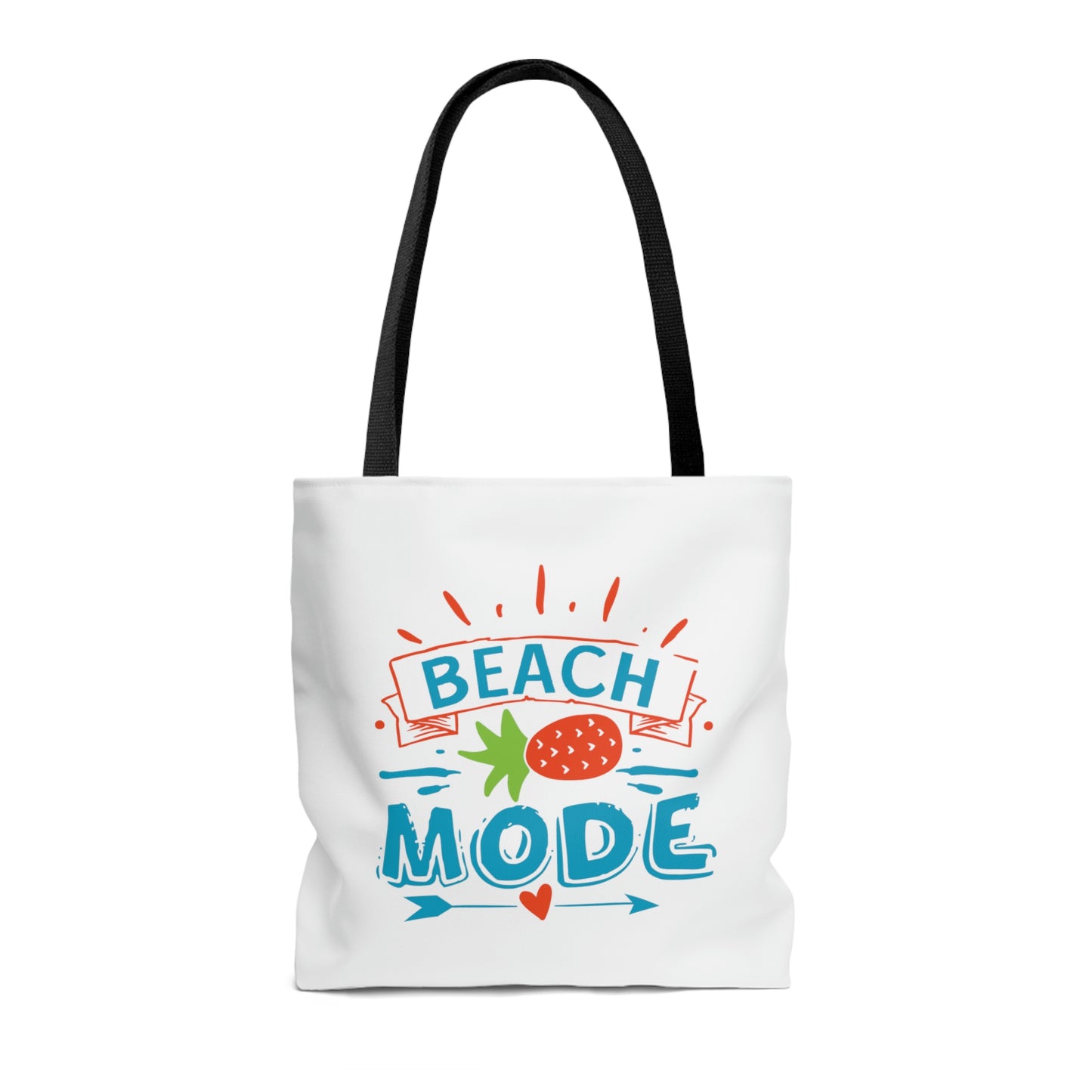 Beach Mode Summer Sunset Tote Bag (AOP)