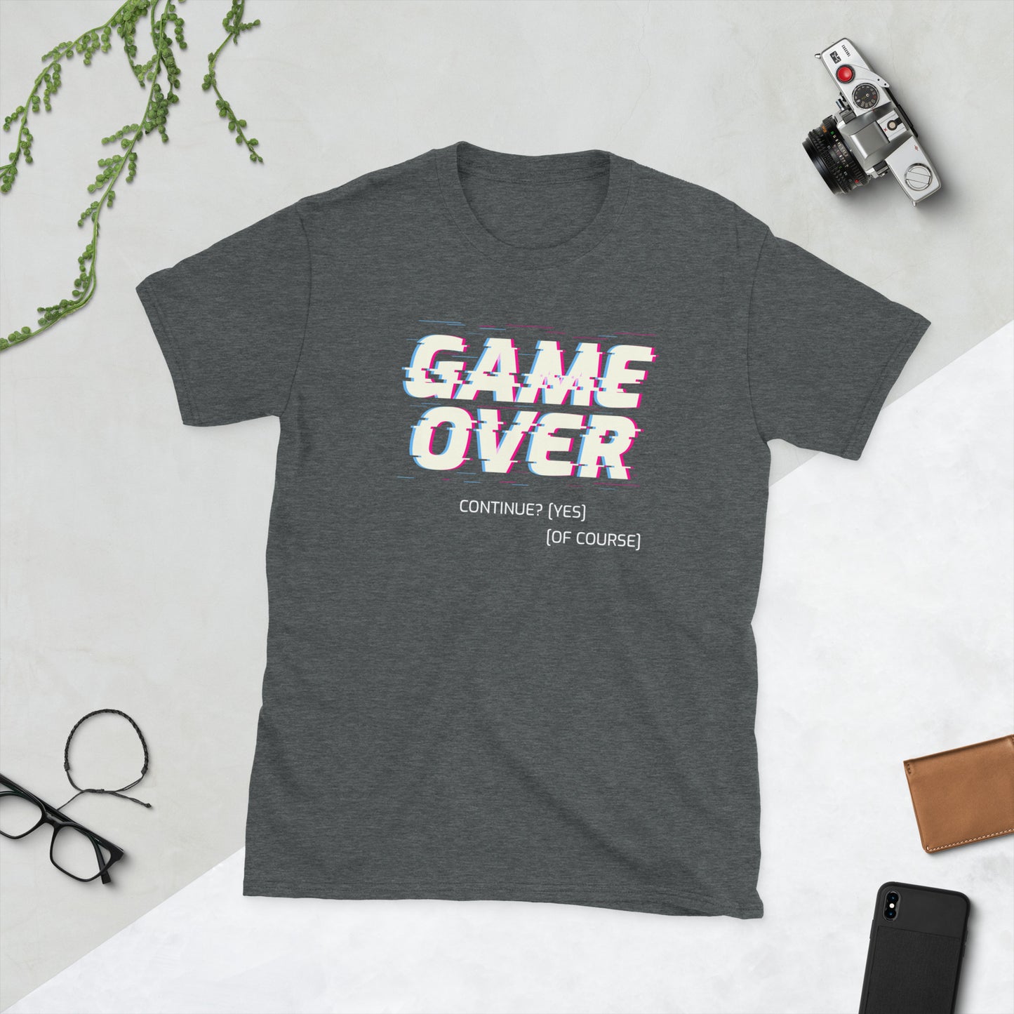 Game Over Gamer Short-Sleeve Unisex T-Shirt