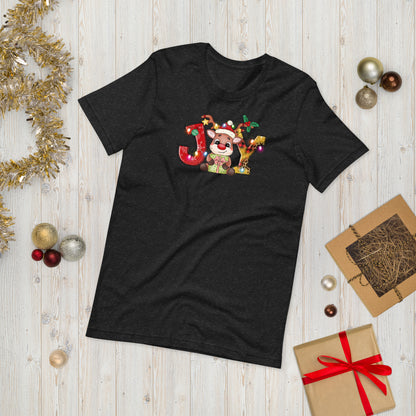 Rudolph Joy Christmas Unisex t-shirt