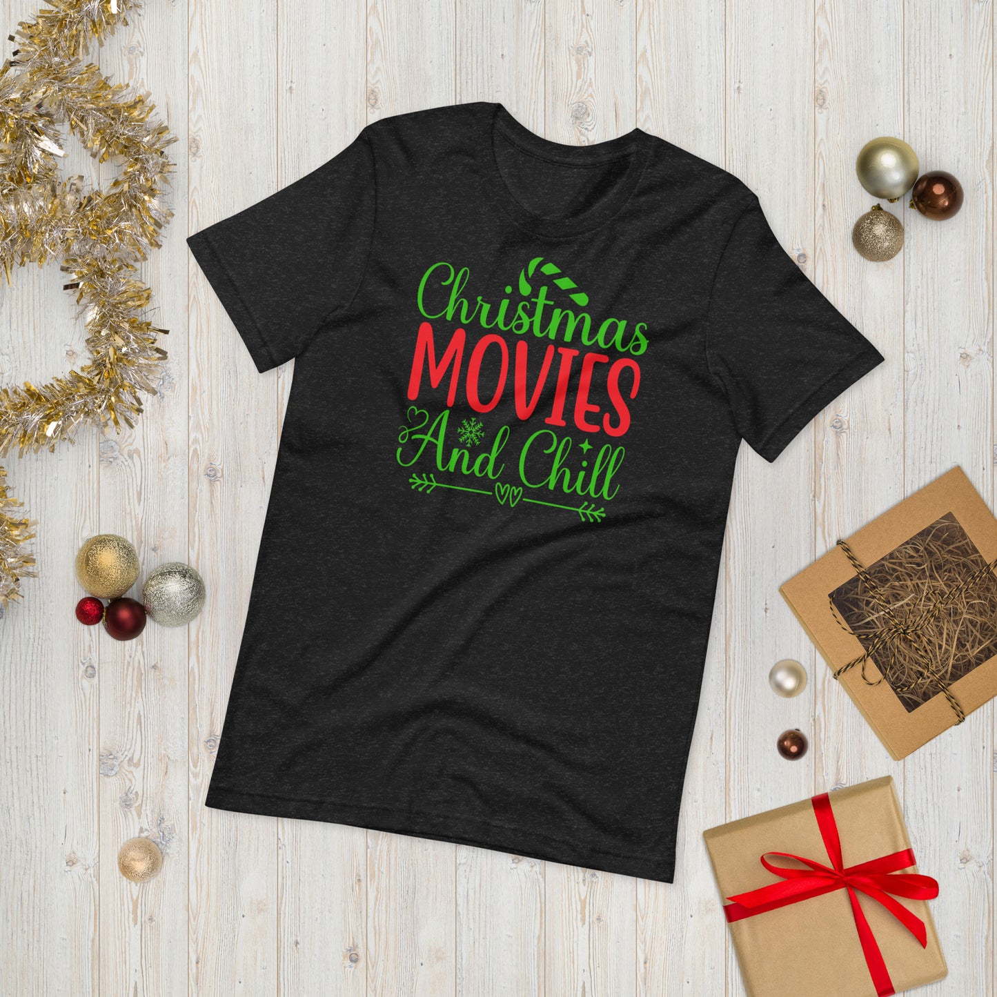 Christmas Movies and Chill Unisex t-shirt