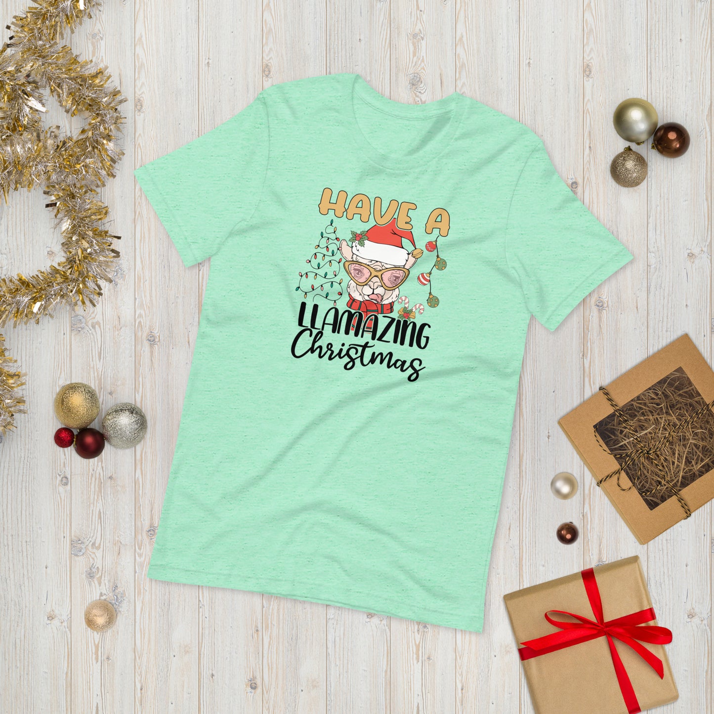 Have a Llamazing Christmas Unisex t-shirt