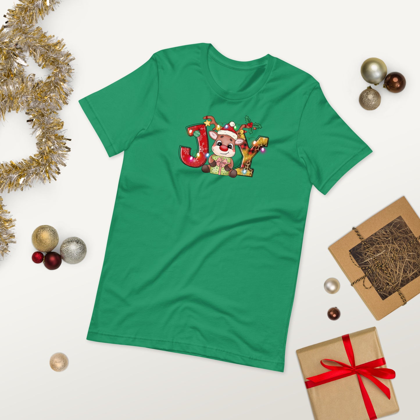 Rudolph Joy Christmas Unisex t-shirt