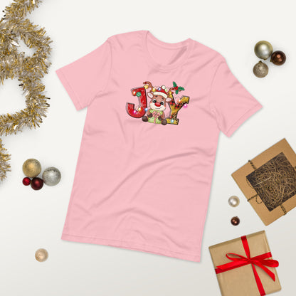 Rudolph Joy Christmas Unisex t-shirt