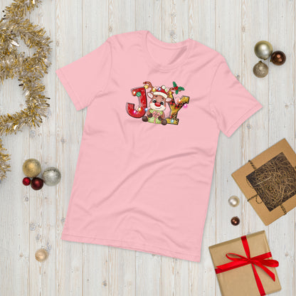 Rudolph Joy Christmas Unisex t-shirt