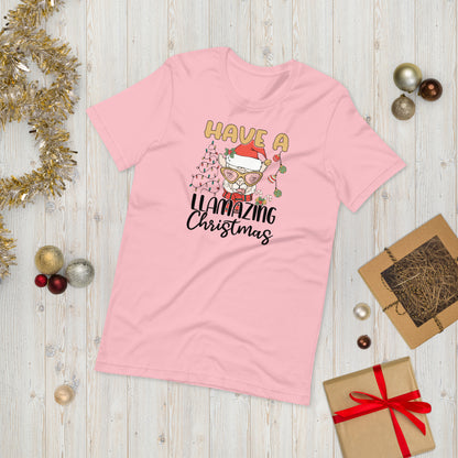 Have a Llamazing Christmas Unisex t-shirt